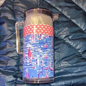 NWT Lilly Pulitzer Acrylic Pitcher/Cup Set